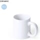 Taza blanca pequeña personalizable por 1 cara (80 ml)