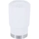 Vaso térmico PP reciclado y base acero inox con dosificardor (380 ml) blanco
