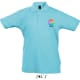 Polo ligero publicitario de niño summer ii kids Sols 170 azul atolon