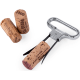Sacacorchos personalizado de acero inox y ABS elegante 