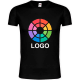 Camiseta publicitaria 100% algodón Iconic Fruit Of The Loom 150 negro