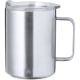 Taza térmica publicitaria acero inox reciclado (370 ml) plata