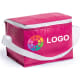 Nevera PVC para 6 latas con interior isotermo en aluminio (3,2 L) fucsia