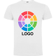 Camiseta manga corta costura lateral Dogo Premium Roly 165 blanco