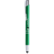 Boligrafo puntero personalizado mitch acabado en aluminio brillante verde