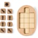 Minipuzzle de madera 9 piezas para merchandising