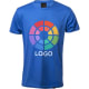 Camiseta técnica ecológica de RPET transpirable 135 g/m2 Tecnic Markus 135 azul