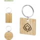 Llavero de bambú personalizado con distintos diseños