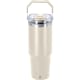 Vaso térmico acero inox reciclado personalizado con asa (900 ml) natural