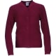 Chaqueta fina de punto y cuello pico de mujer cardigan Valento