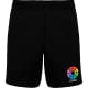 Pantalón deportivo corto con bolsillos laterales Andy Roly negro
