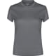Camiseta manga corta técnica 100% poliéster de mujer Tecnic Plus 135 gris