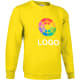 Sudadera clasica personalizada de niño dublin Valento 295 amarillo limon