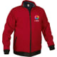 Chaqueta softshell grueso adulto elástica alaska Valento rojo loto