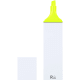 Marcador fluorescente ABS reciclado con capucha