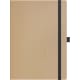 Cuaderno A5 con páginas rayadas recicladas BIC gris