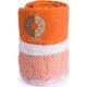 Toalla absorbente microfibra 185 gr 50x100cm Gymnasio naranja