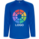 Camiseta manga larga ranglán de niño Montecarlo L/S Roly 150 azul royal