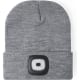 Gorro deportivo acrílico con LED en 4 modos de luz personalizado gris