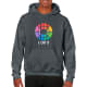Sudadera con capucha heavy blend Gildan 270 carbon