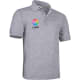 Polo pique de 100% algodon de niño patrol Valento 220 gris marengo