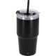 Vaso térmico acero inox reciclado con orificio y pajita integrada (650 ml)