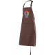 Delantal de cocina con peto y hebilla regulable Trepat Velilla marron