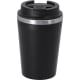 Vaso térmico personalizado en acero inoxy exterior de PP (350 ml) negro