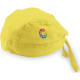 Bandana de cocina de algodón y poliéster Garfy amarillo