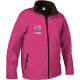 Chaqueta de softshell horizon Valento rosa magenta