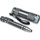 Set linterna con bolígrafo gris titanio