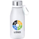 Bidón personalizado RPET mate sostenible (370 ml) blanco