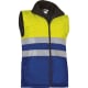 Chaleco impermeable de alta visibilidad highway Valento amarillo fluor/azul azulina