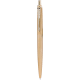 Bolígrafo Jotter XL monochrome de gel acero inox con estuche negro dorado