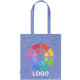Bolsa eco personalizada de algodón reciclado grs de colores pastel 140g/m2 azul