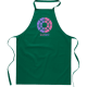 Delantal de cocina de algodón 180 g/m² Kitab verde