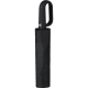 Paraguas plegable automático RPET 190T antiviento negro