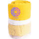 Toalla absorbente microfibra 185 gr 50x100cm Gymnasio amarillo