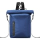 Mochila ripstop impermeable y cierre enrollable (30 L) azul