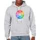 Sudadera con capucha heavy blend Gildan 270 gris ceniza