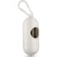 Contenedor 10 bolsas perros mosqueton con clic blanco
