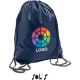 Mochila gymsack personalizada de poliéster refoerzada 210T Sols azul oscuro