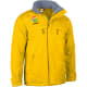 Parka acolchada impermeable  boreal Valento amarillo girasol