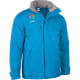 Parka acolchada impermeable  boreal Valento azul tropical