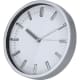 Reloj publicitario de pared con estructura de aluminio y vidrio