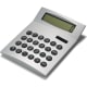 Calculadora con pilas 8 digitos cromado satinado