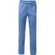 Pantalón de pijama sanitario con goma y cordón Velilla azul celeste
