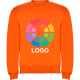 Sudadera de niño Clasica Roly 280 naranja