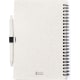 Libreta personalizada diseño eco de caña de trigo con bolígrafo 15 x 21.3 cm