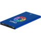 Powerbank de aluminio reciclado 8000 mAh personalizado azul